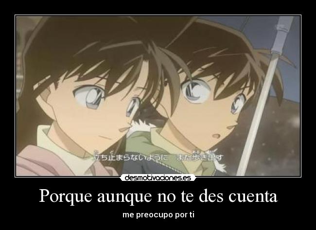 carteles klanotaku anime detective conan shinichi ran desmotivaciones