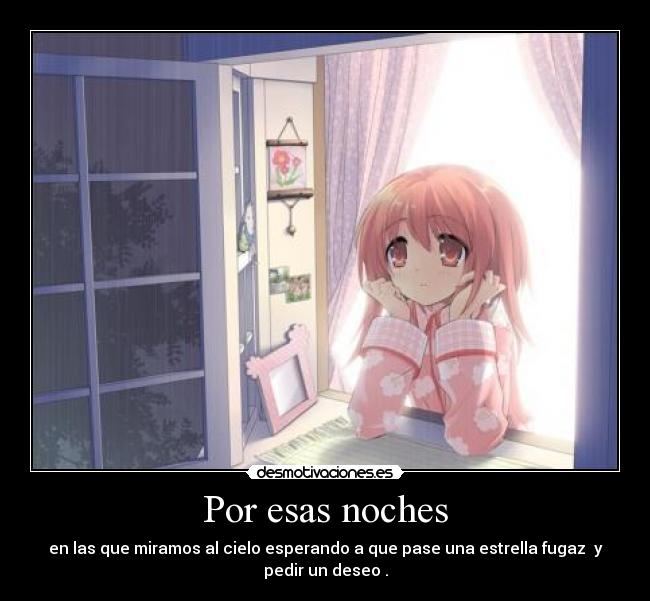 Por esas noches -