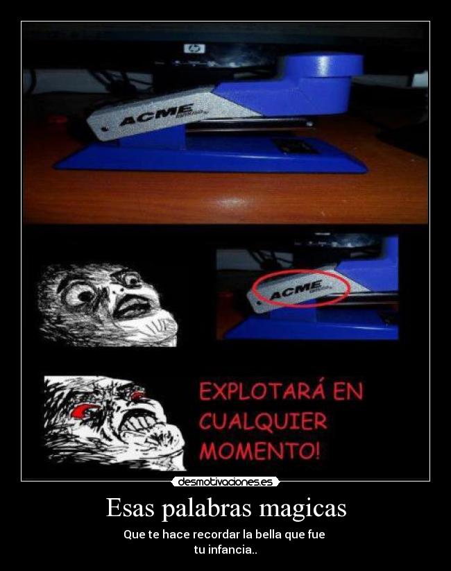 Esas palabras magicas -