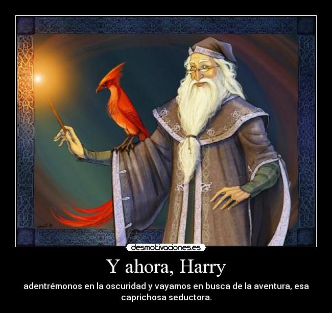 Y ahora, Harry -