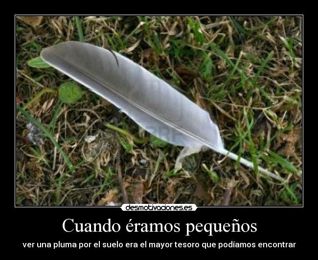 Cuando éramos pequeños - 