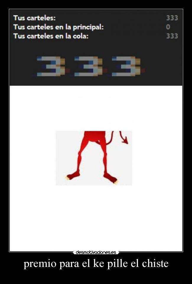 premio para el ke pille el chiste -