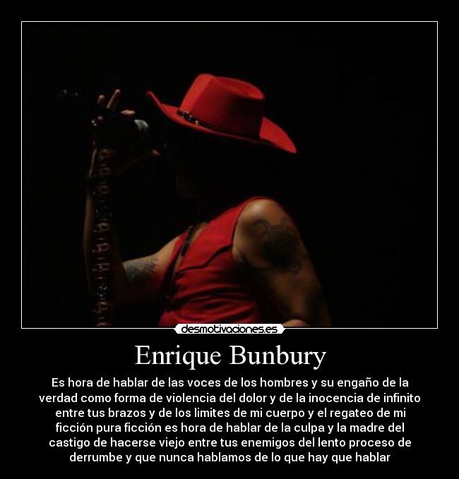 Enrique Bunbury -
