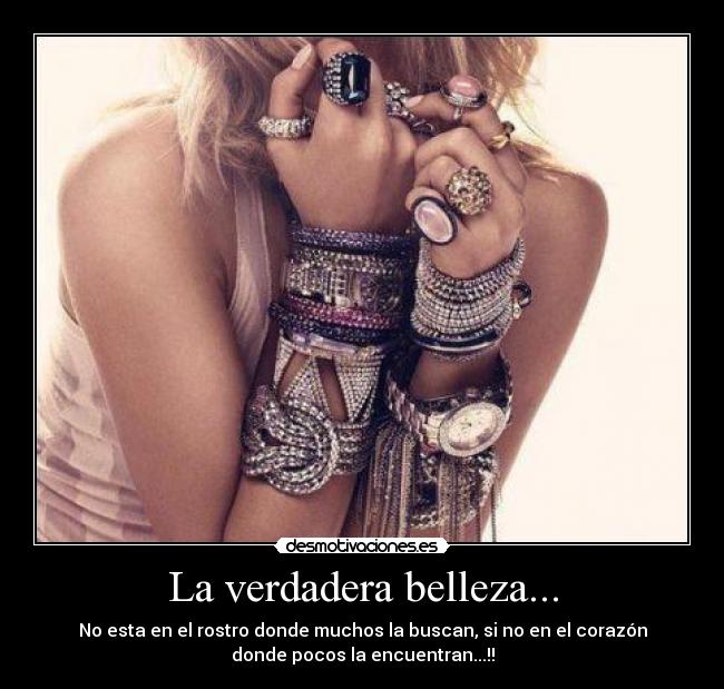 La verdadera belleza... - 