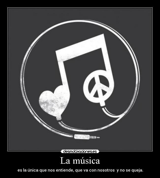 La música -
