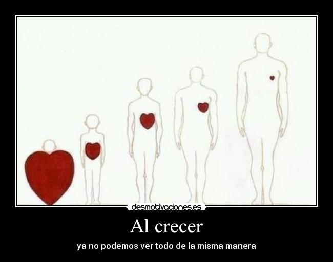 Al crecer -