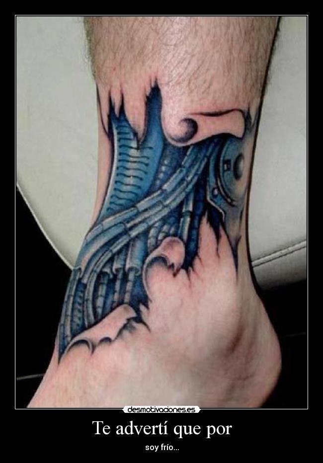 Te advertí que por -