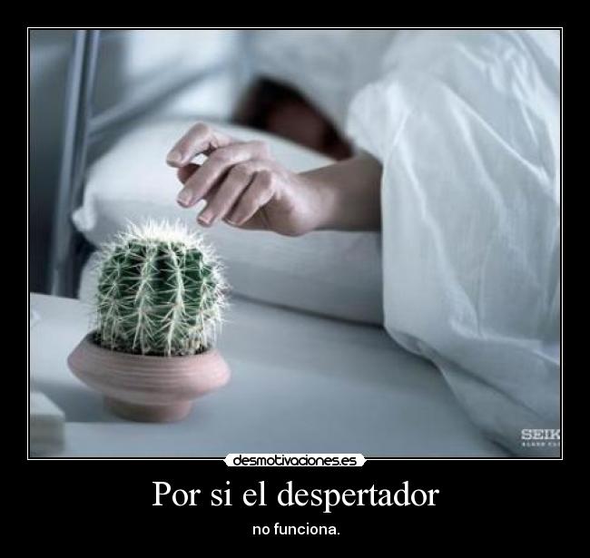 Por si el despertador - 