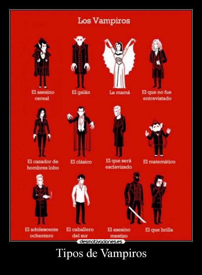 Tipos de Vampiros -