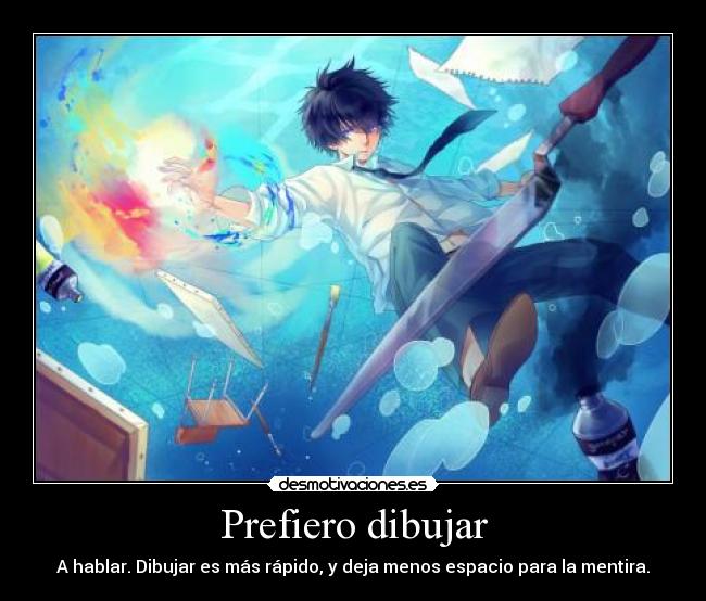 Prefiero dibujar -