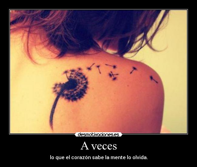 A veces -