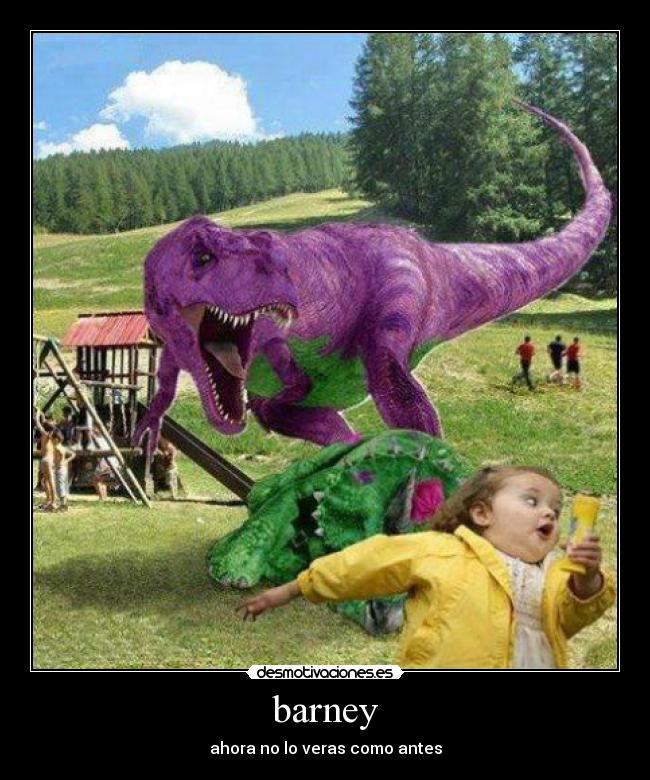 barney - ahora no lo veras como antes