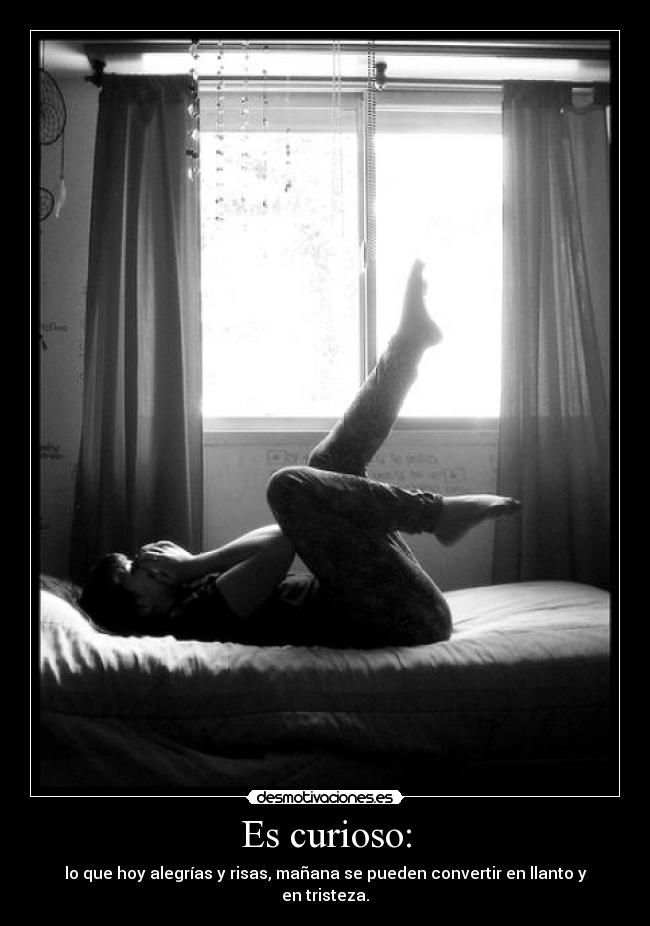 Es curioso: - 