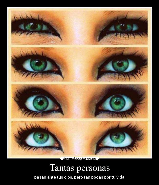 Tantas personas - 