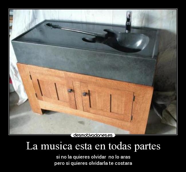 La musica esta en todas partes -