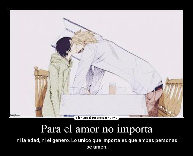 Para el amor no importa - 