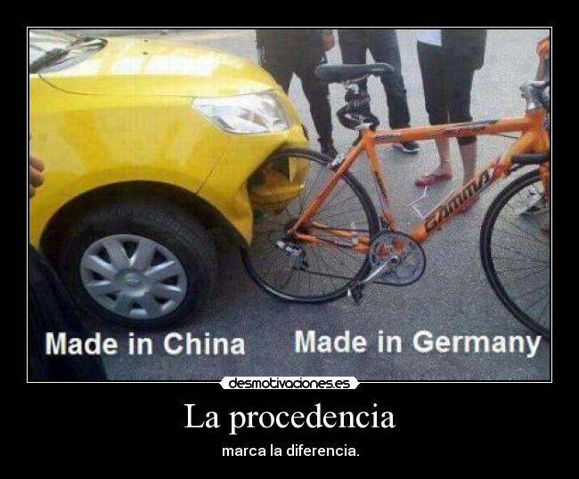 La procedencia - marca la diferencia.