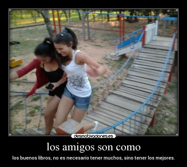 los amigos son como -