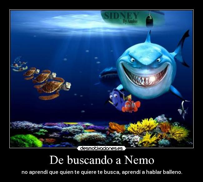 De buscando a Nemo -
