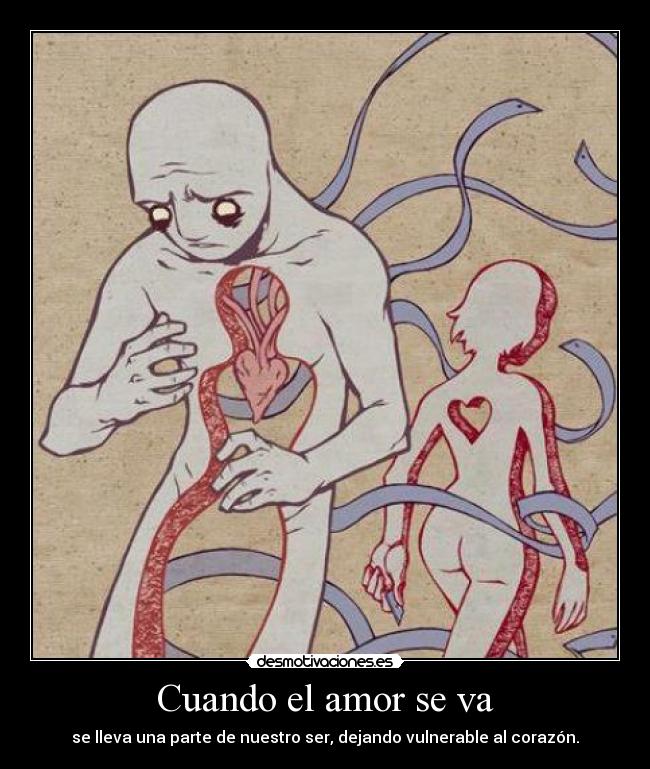 Cuando el amor se va -