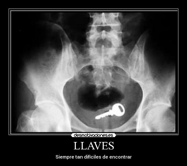LLAVES - Siempre tan difíciles de encontrar