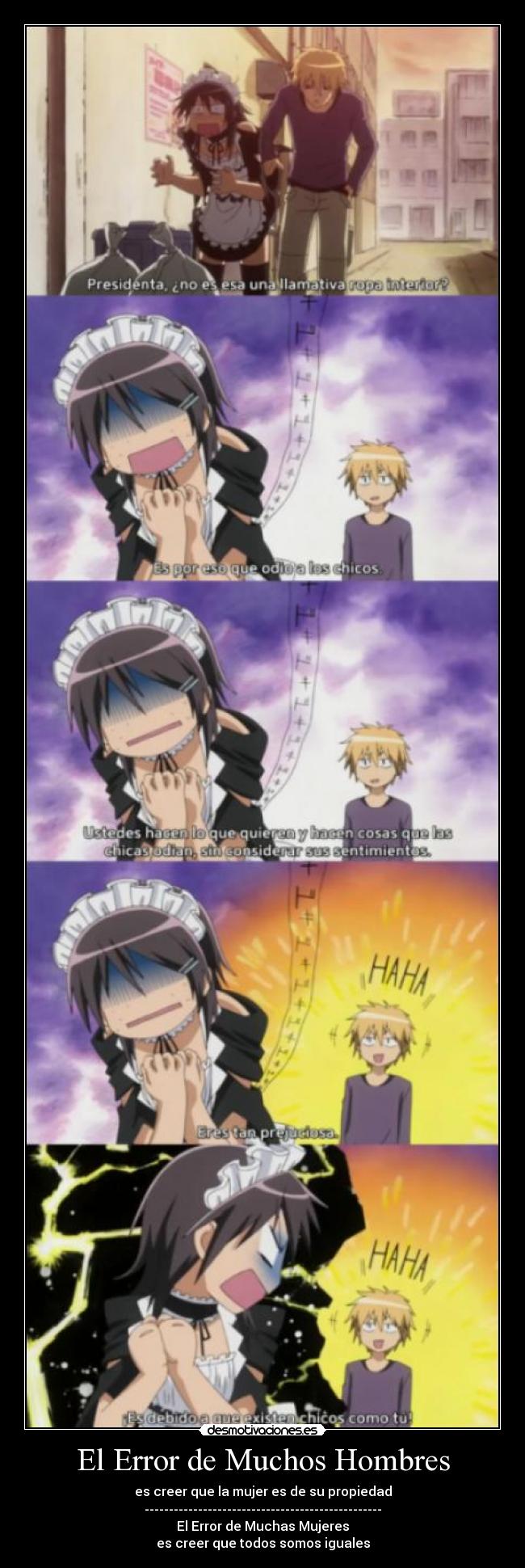 El Error de Muchos Hombres -