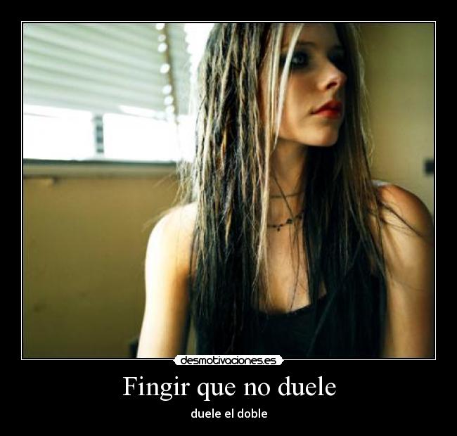 Fingir que no duele - 