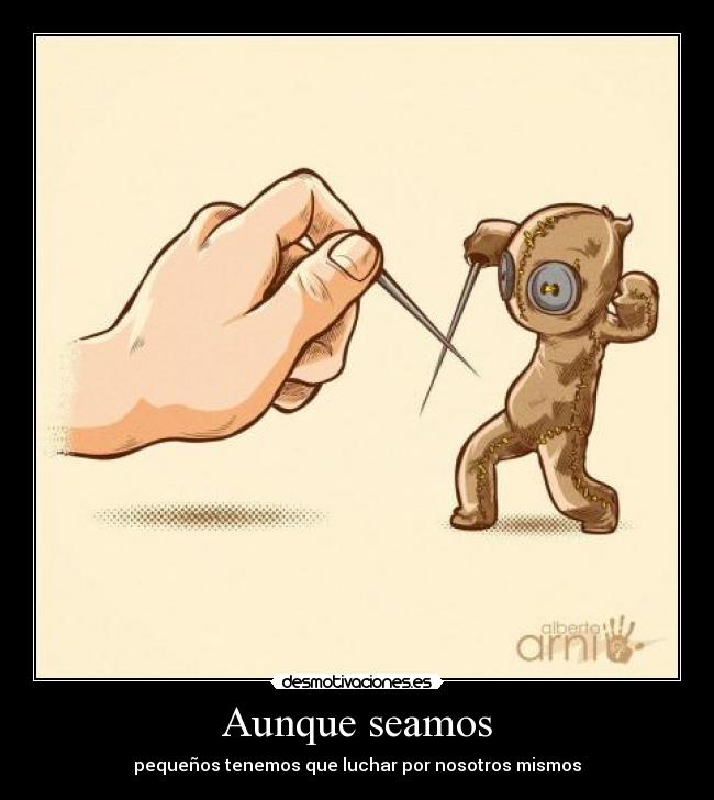 Aunque seamos -