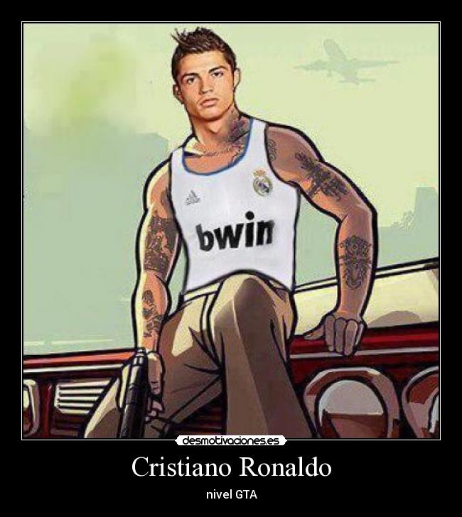 Cristiano Ronaldo - nivel GTA