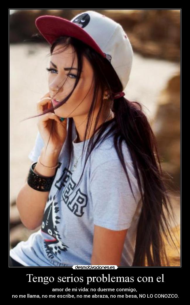 Tengo serios problemas con el -