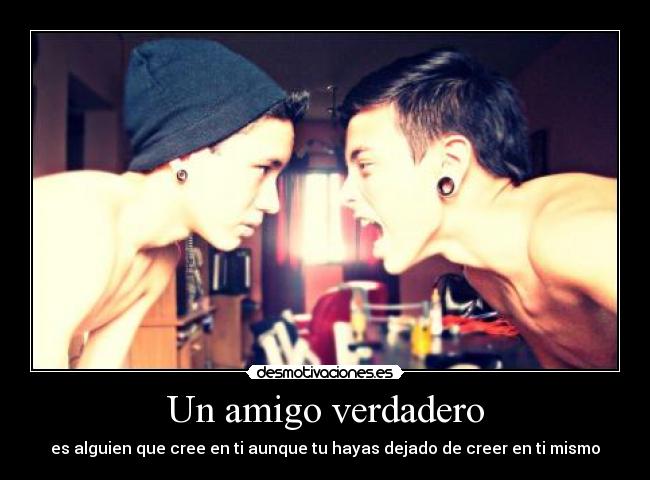 Un amigo verdadero - 
