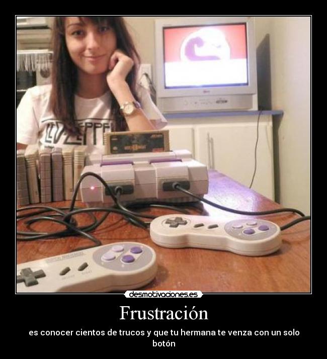 Frustración -