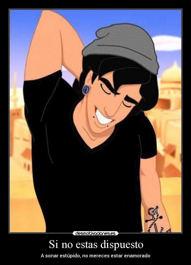 Si no estas dispuesto -