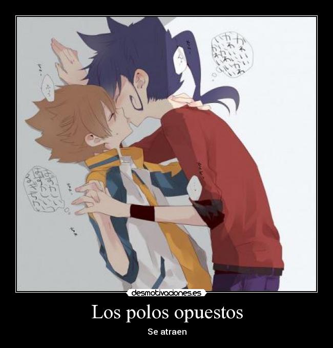 Los polos opuestos - Se atraen