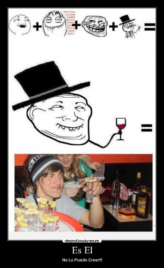 Es El - No Lo Puedo Creer!!!