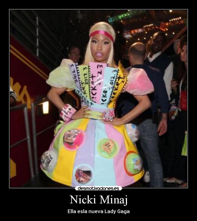 Nicki Minaj - Ella esla nueva Lady Gaga