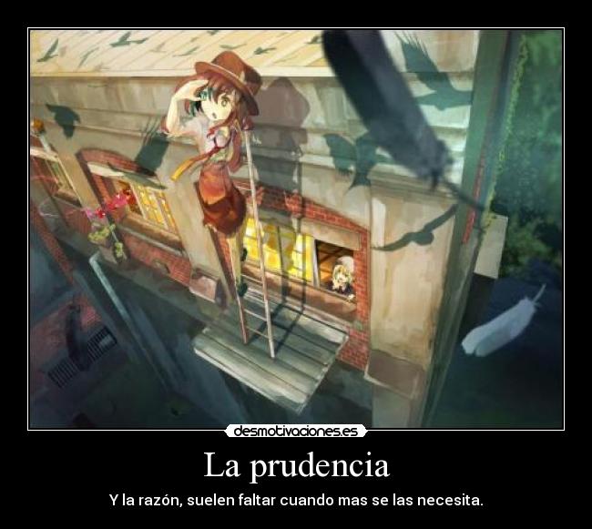 La prudencia -