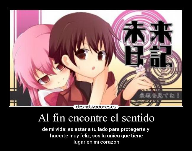 Al fin encontre el sentido - 