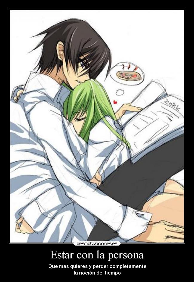 Estar con la persona - 