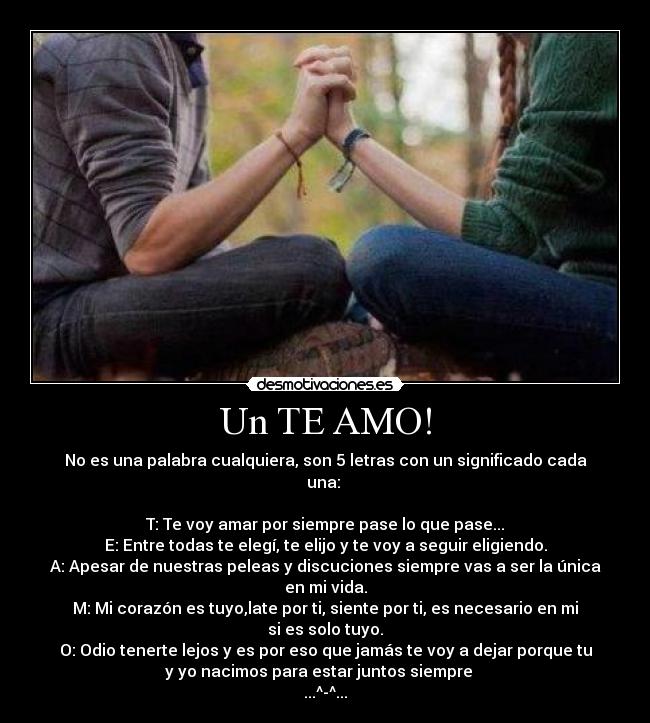 Un TE AMO! -