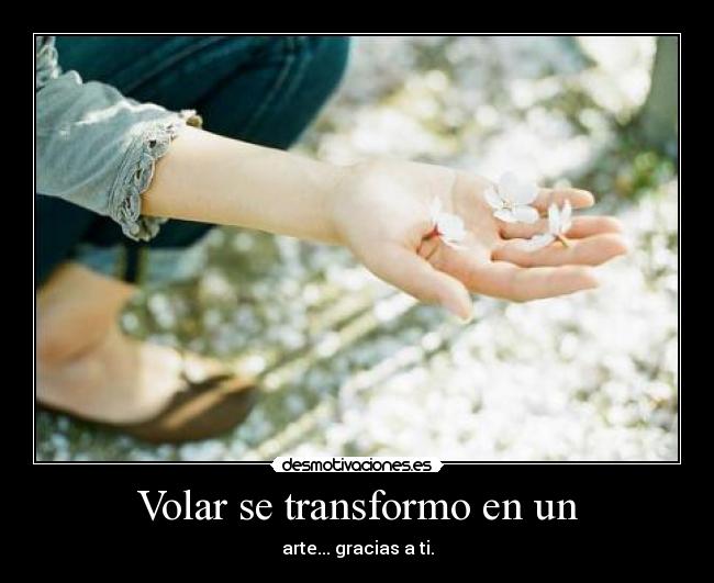 Volar se transformo en un -