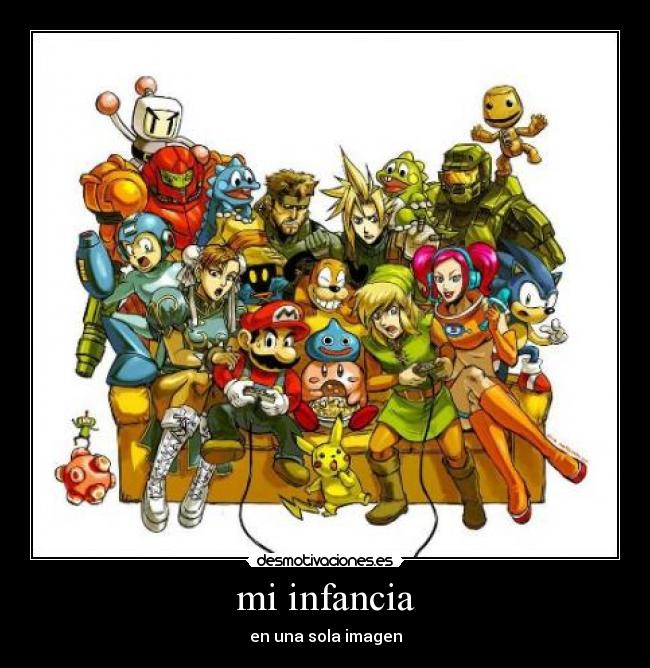 mi infancia - en una sola imagen