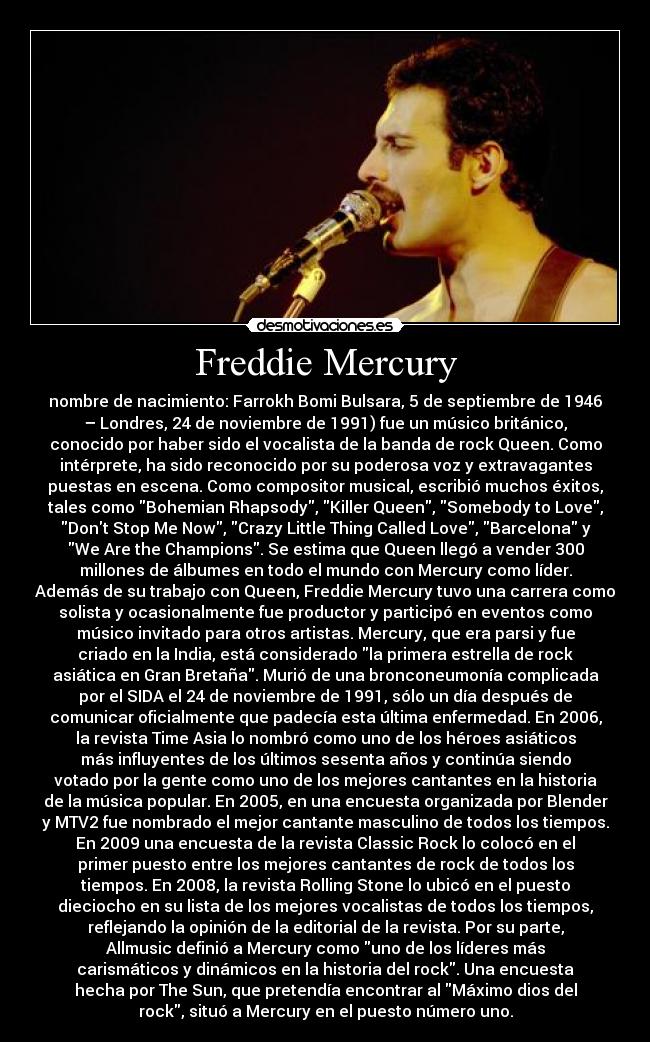 Freddie Mercury -