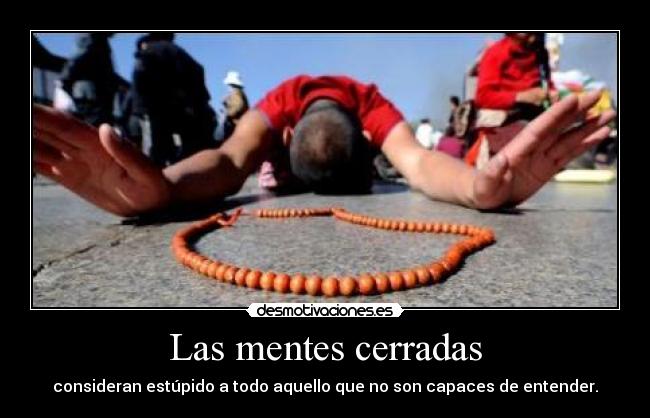 Las mentes cerradas -