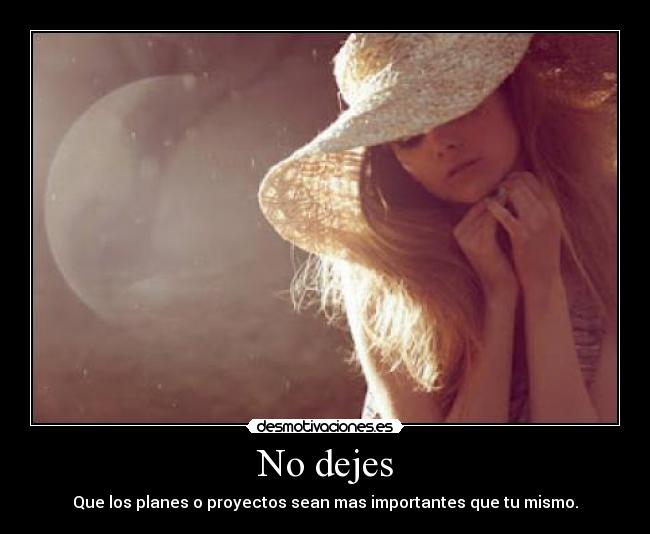 No dejes - 