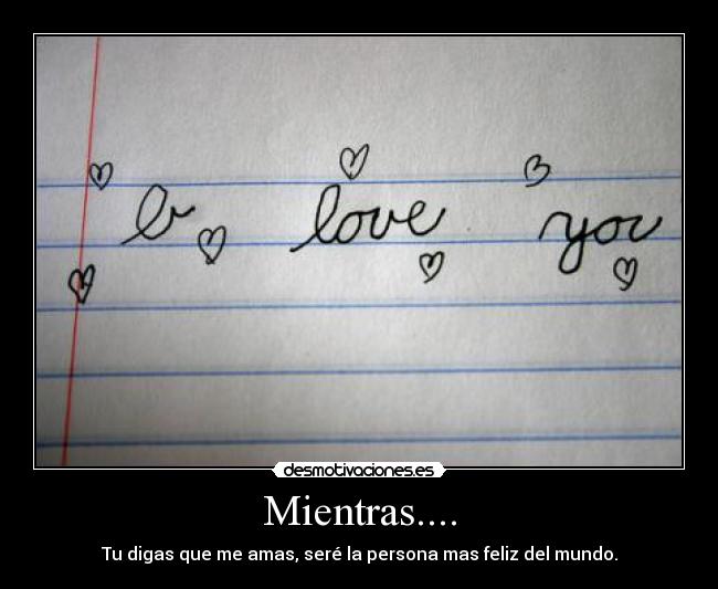 Mientras.... - 
