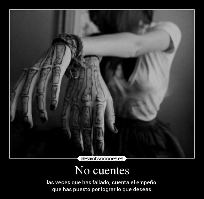 No cuentes - 