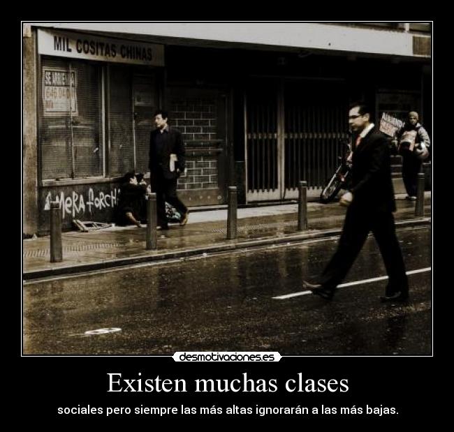 Existen muchas clases - 