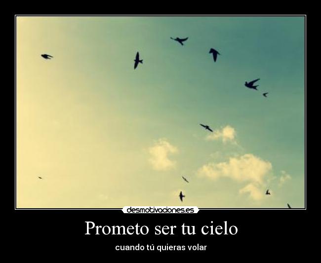 Prometo ser tu cielo - 