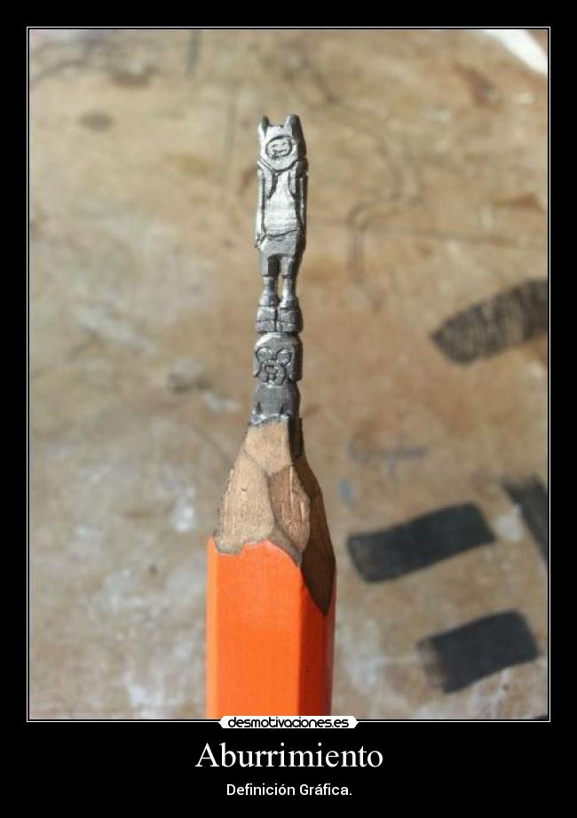 Aburrimiento - Definición Gráfica.